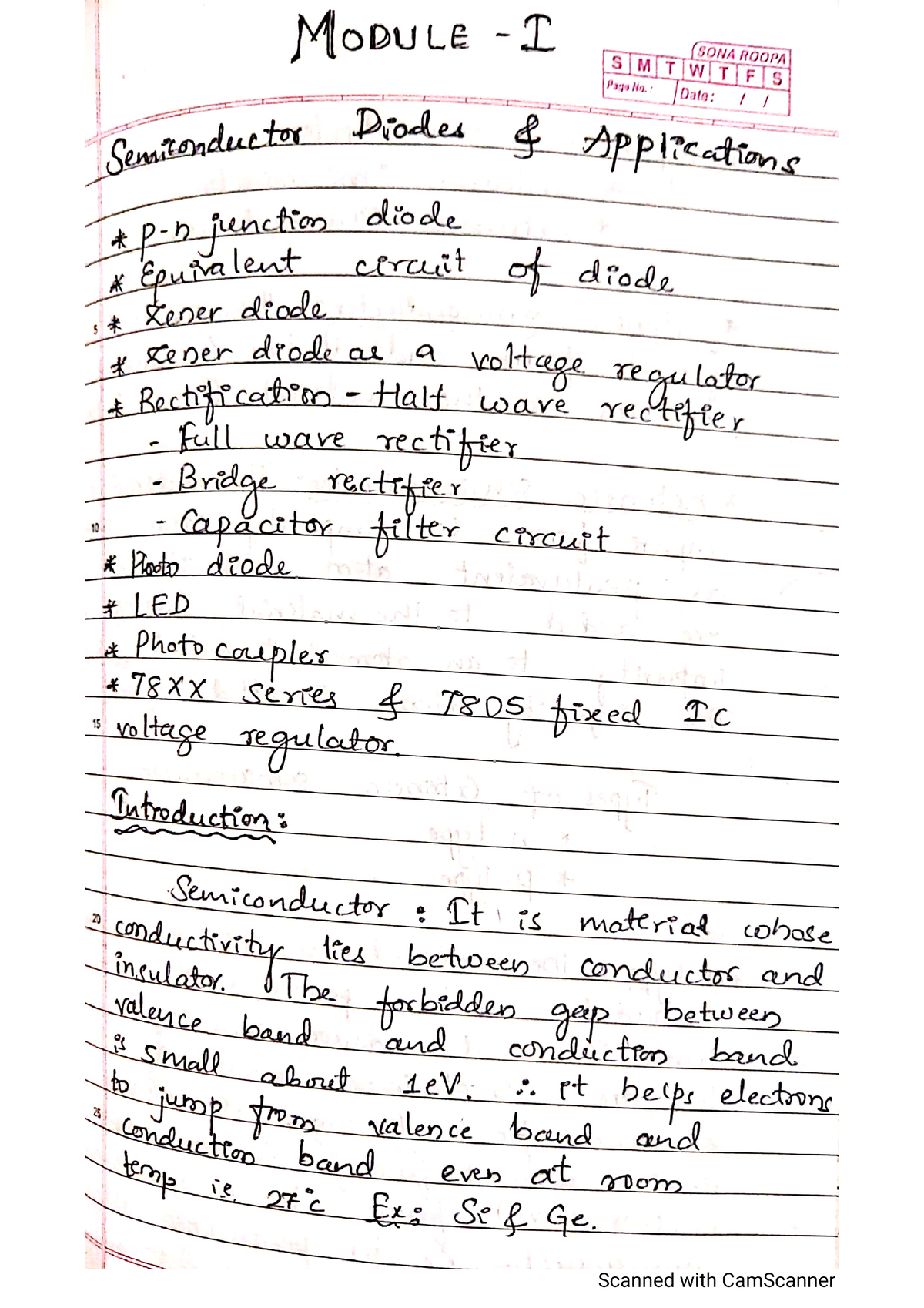 Module 1 (Basic Electronics) - Electronics And Communication ...