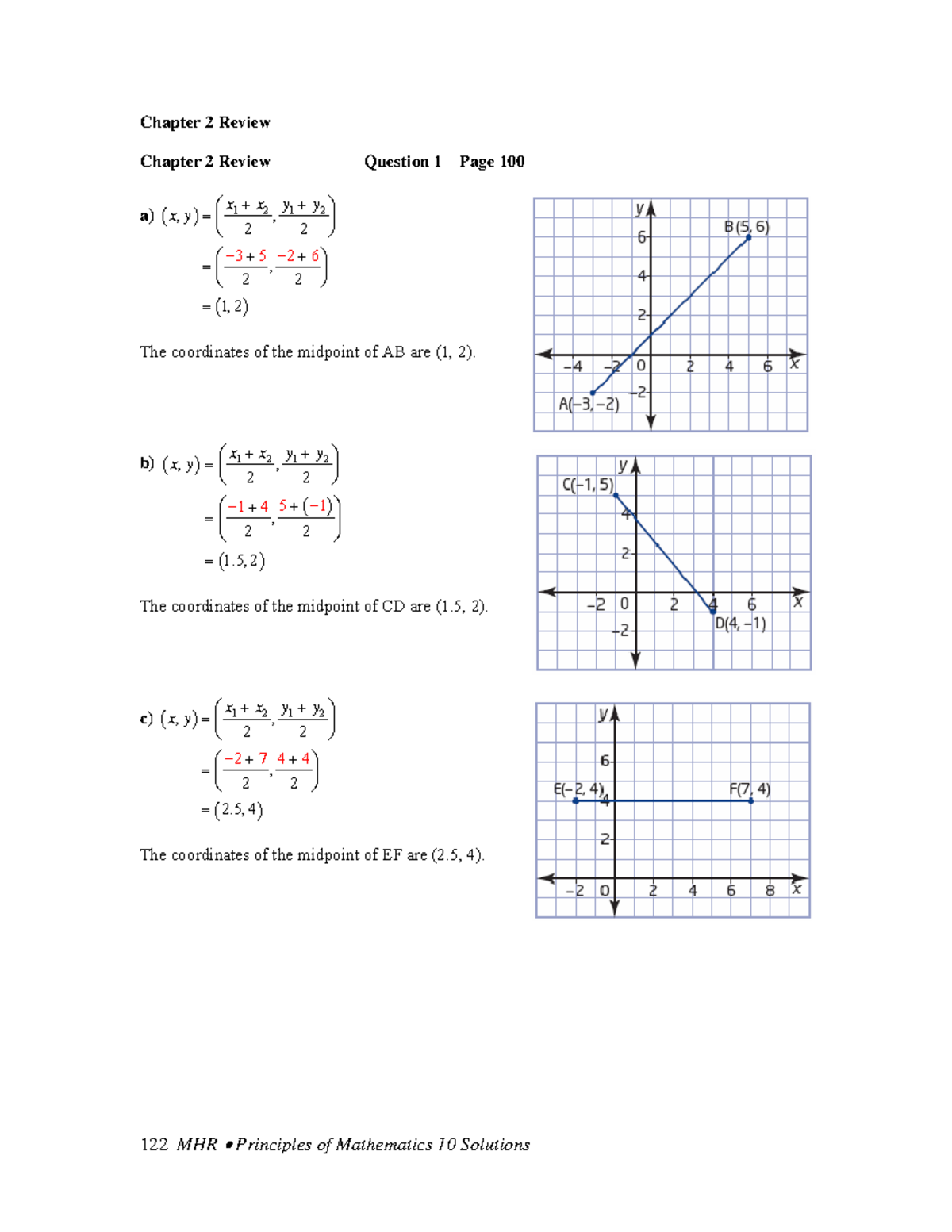 Chapter 2 Review Solutions - Chapter 2 Review Chapter 2 Review Question ...