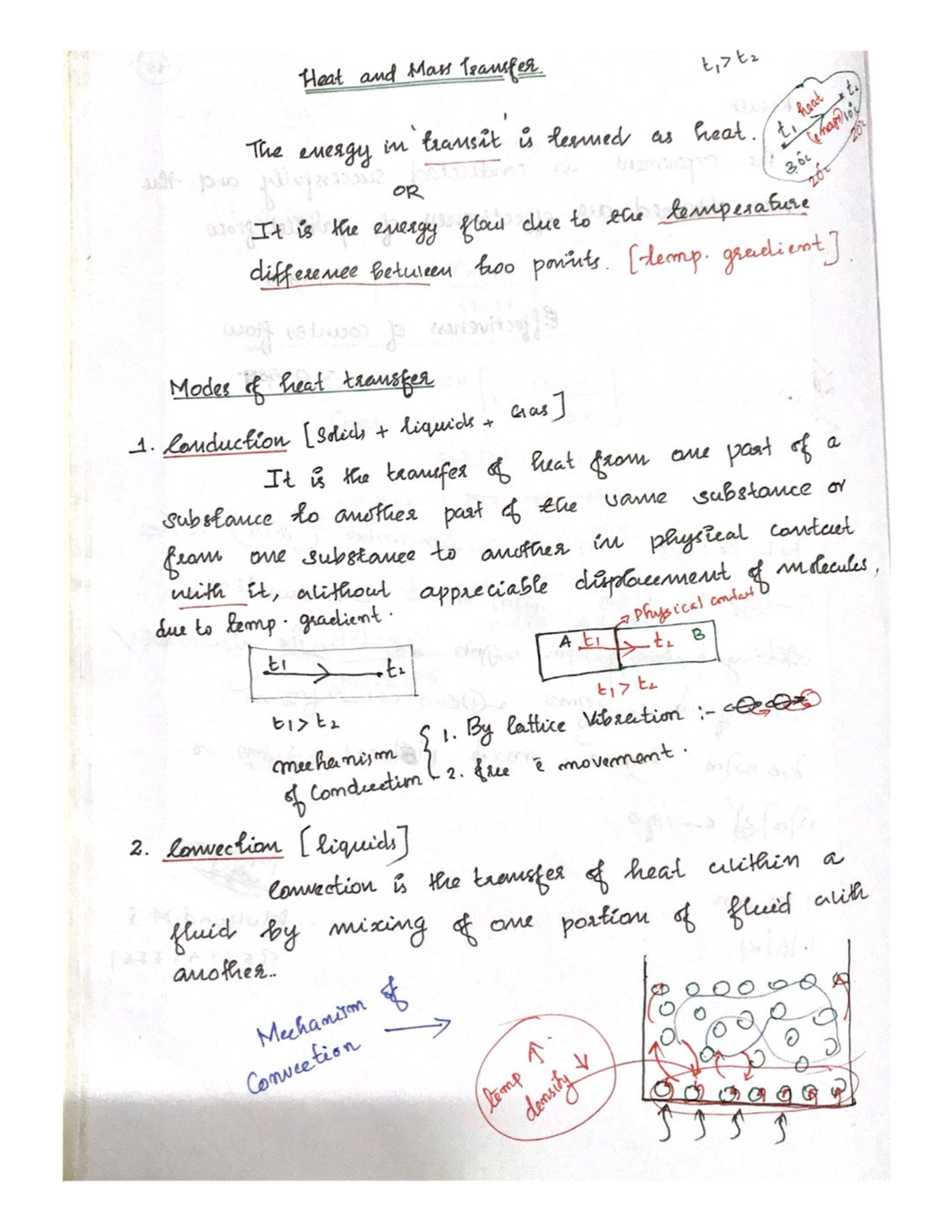 Hmt Module 1 - HEAT AND MASS TRANSFER - Mechanical Engineering - KTU ...