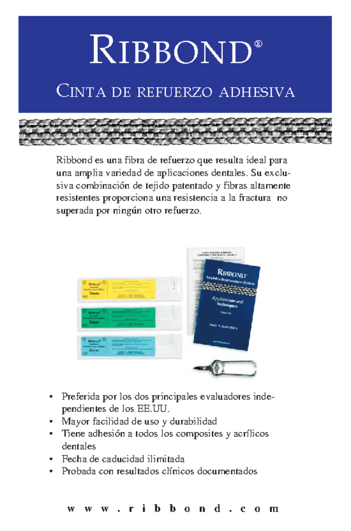 Manual Ribbond - Resumen Operatoria Dental - R IBBOND ® CINTA DE ...