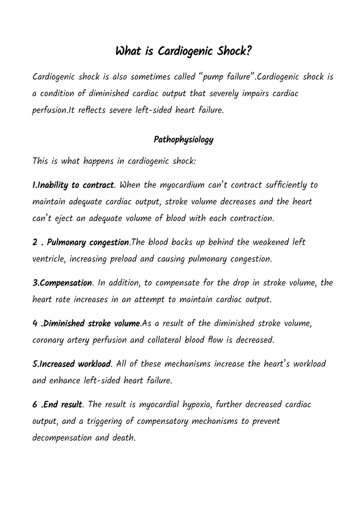 cardiogenic-shock-general-nursing-studocu