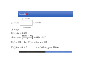 Tema 4 ejercicios resueltos - Matemáticas Generales - Studocu