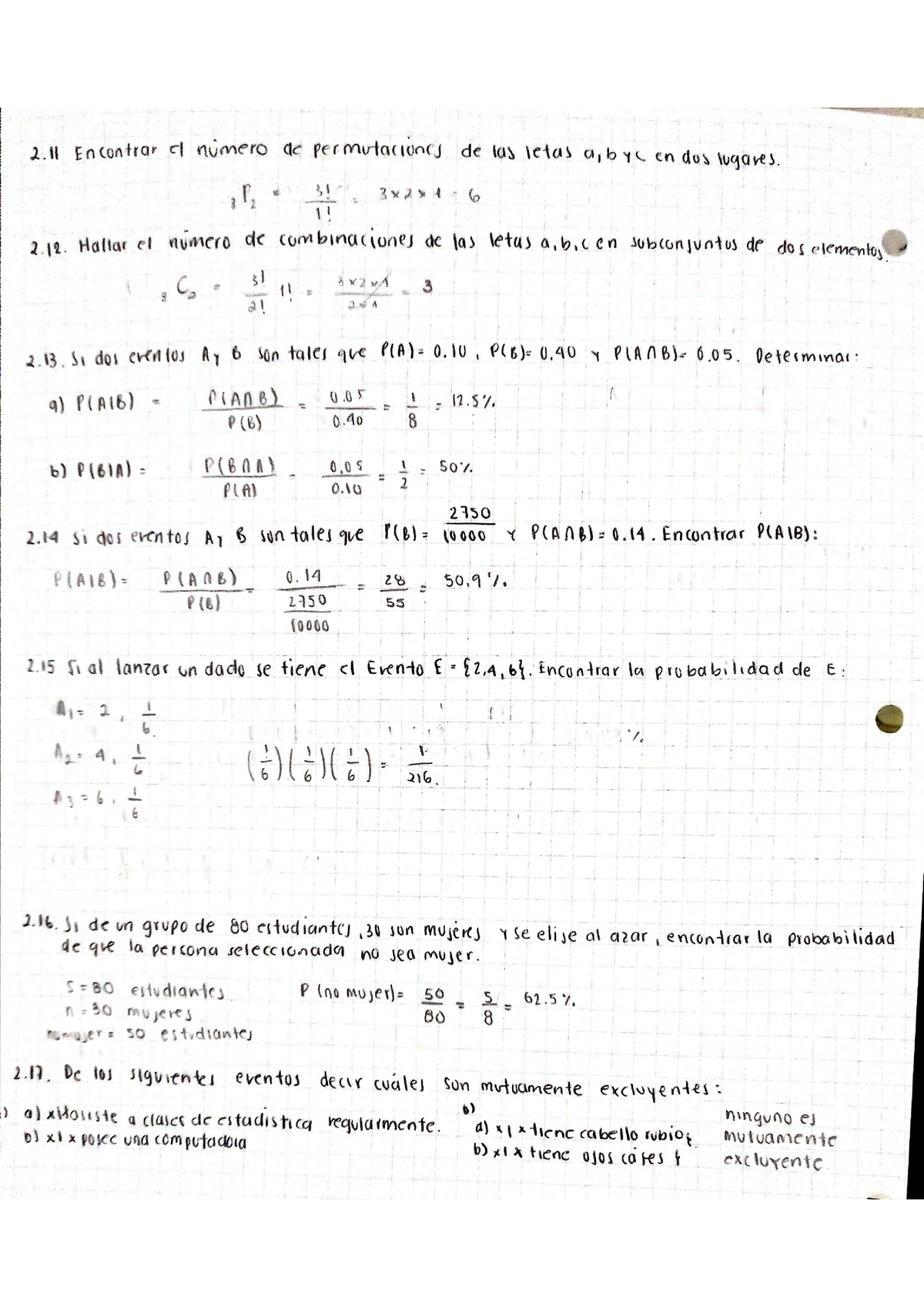 Estadistica Y Probabilidad Para - Probabilidad Y Estadística - Studocu