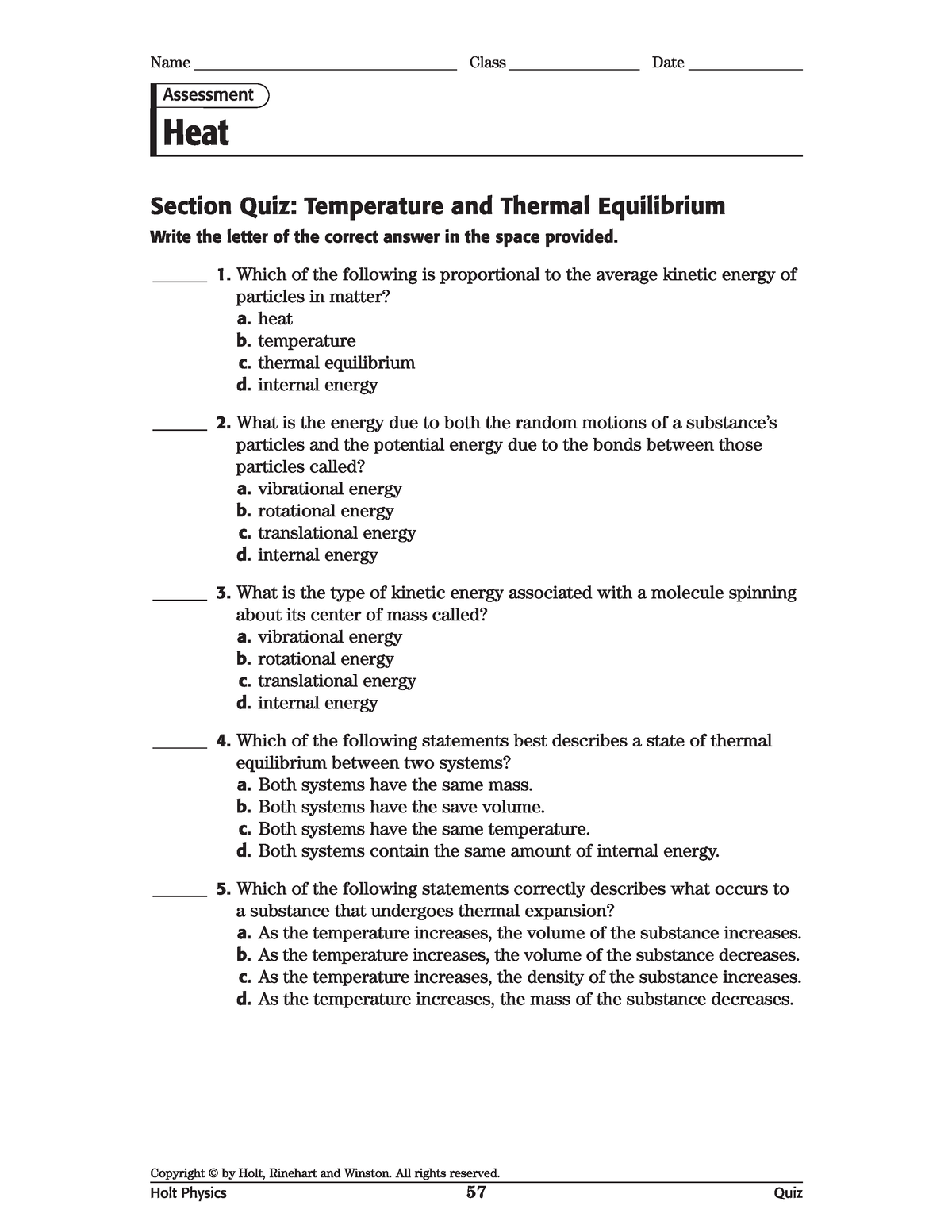 Chapter 9 Section Quiz - Physics - Studocu