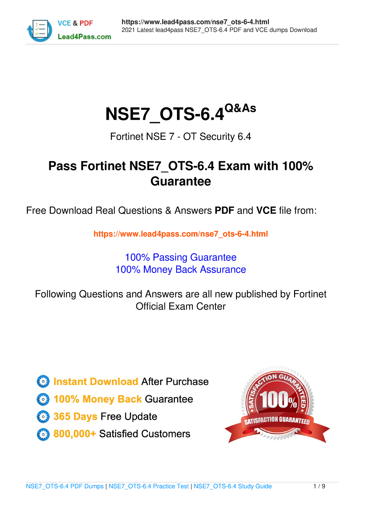 NSE7_OTS-7.2 New Guide Files