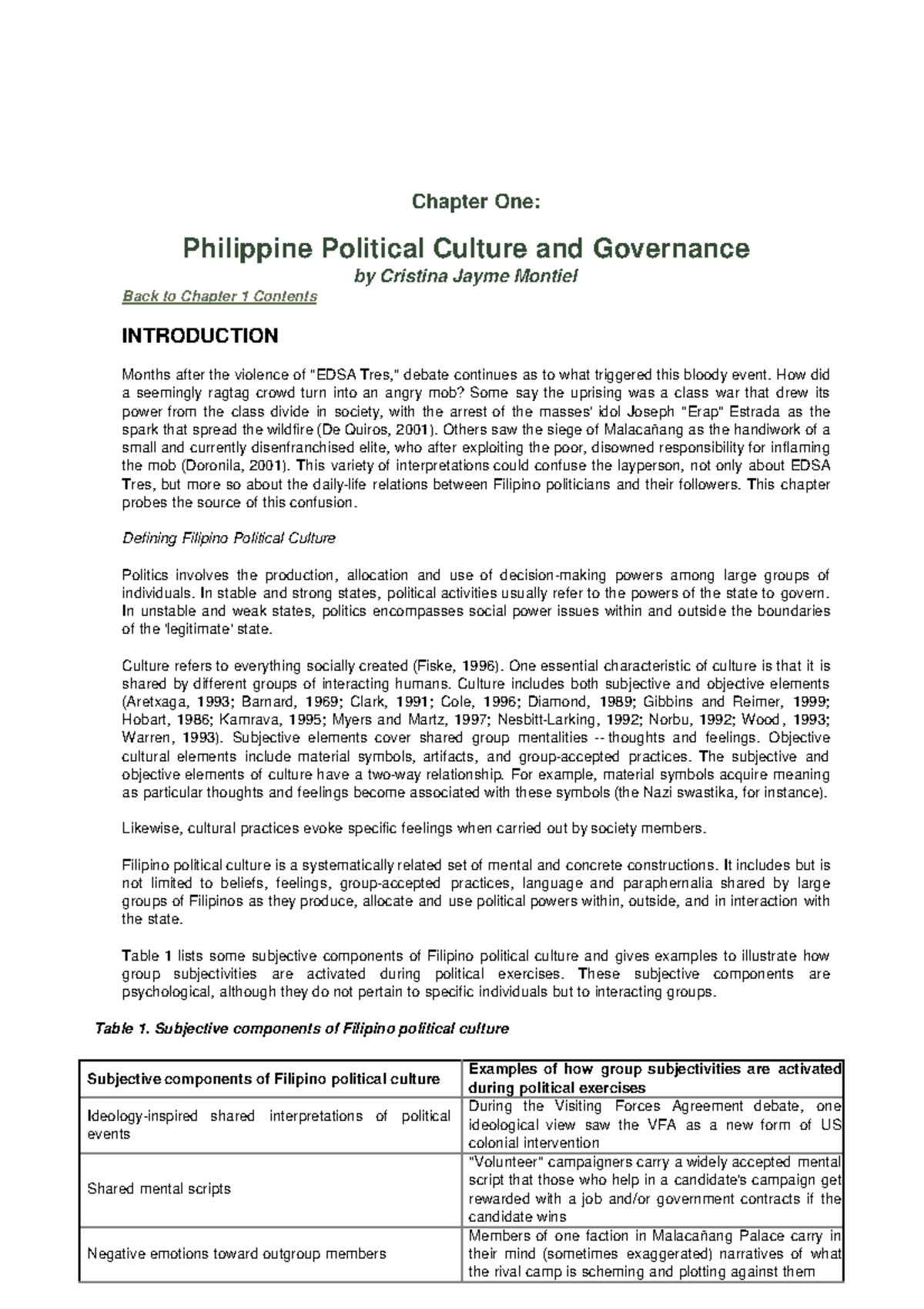 essay about philippine politics and governance