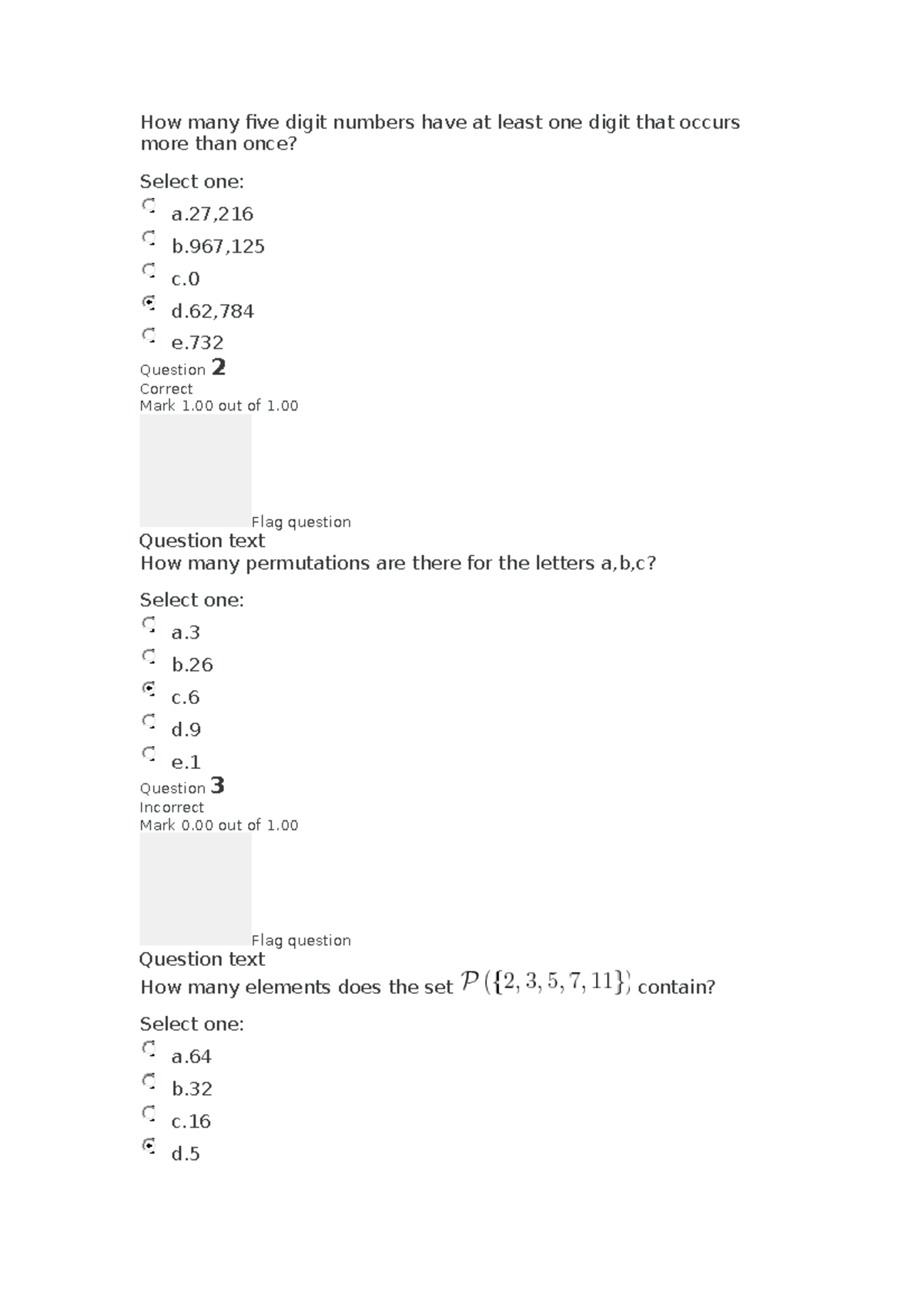 Self quiz unit 2 - How many five digit numbers have at least one digit ...