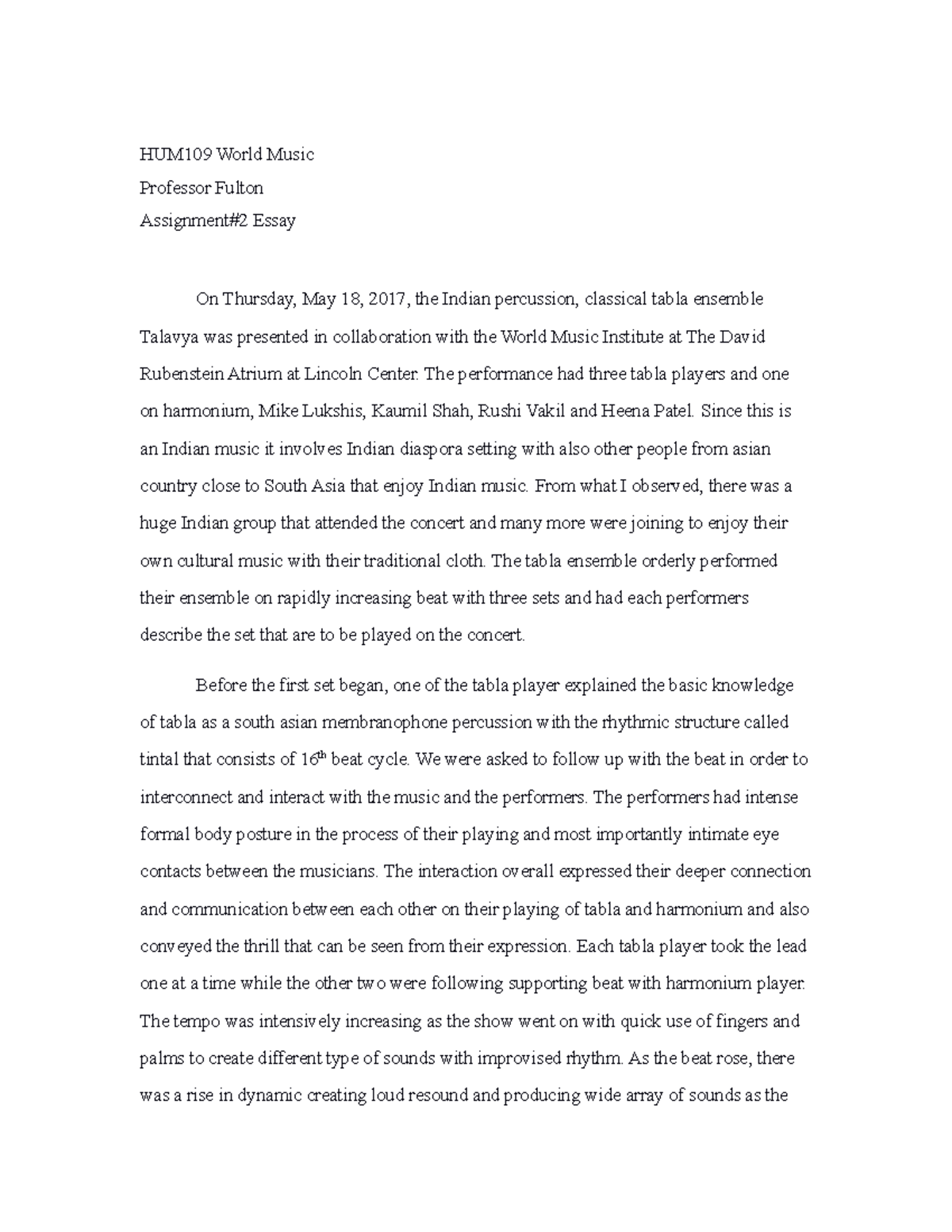 World music topics image