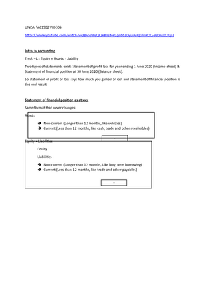 fac1502 assignment 5 semester 2