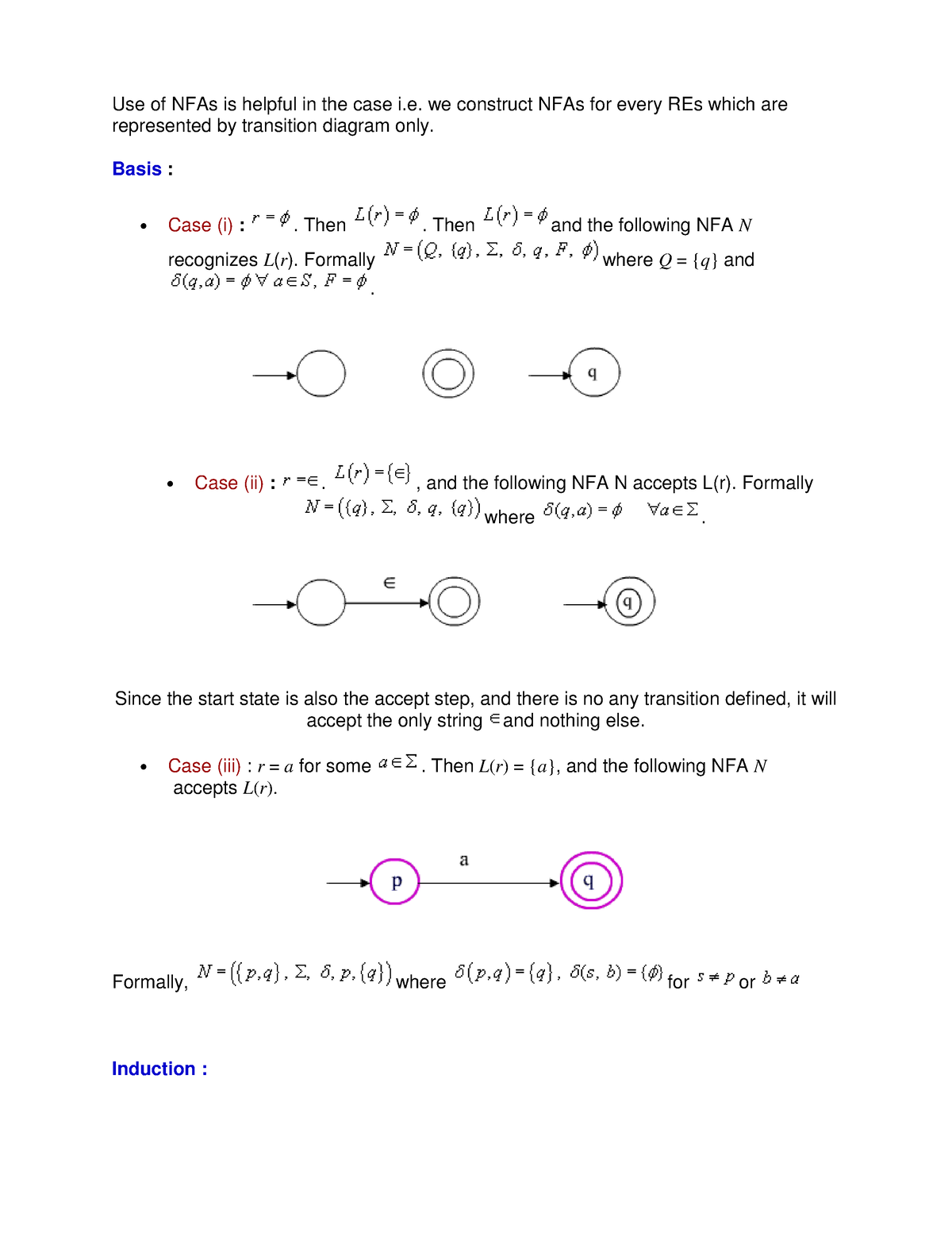 Non-Deterministic Finite Automata Theory OF Computation - Use Of NFAs ...