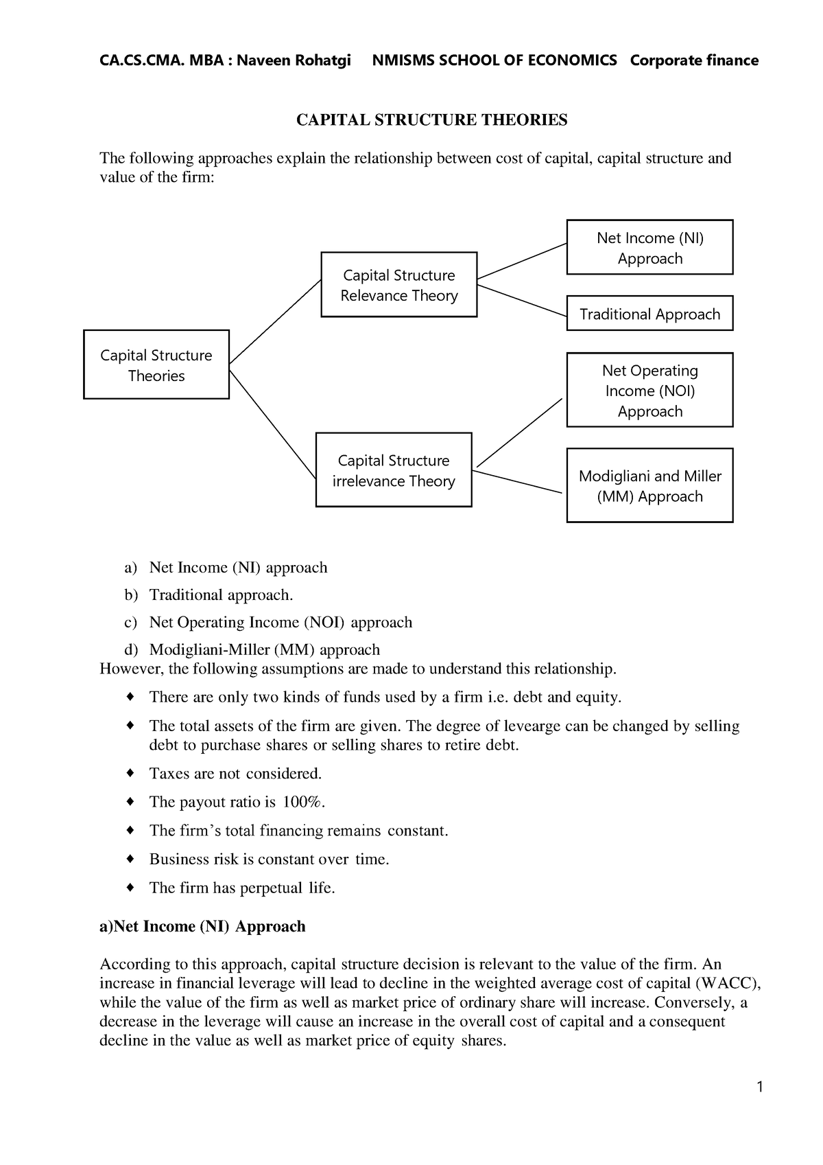 capital-structure-theory-final-2-capital-structure-theories-the