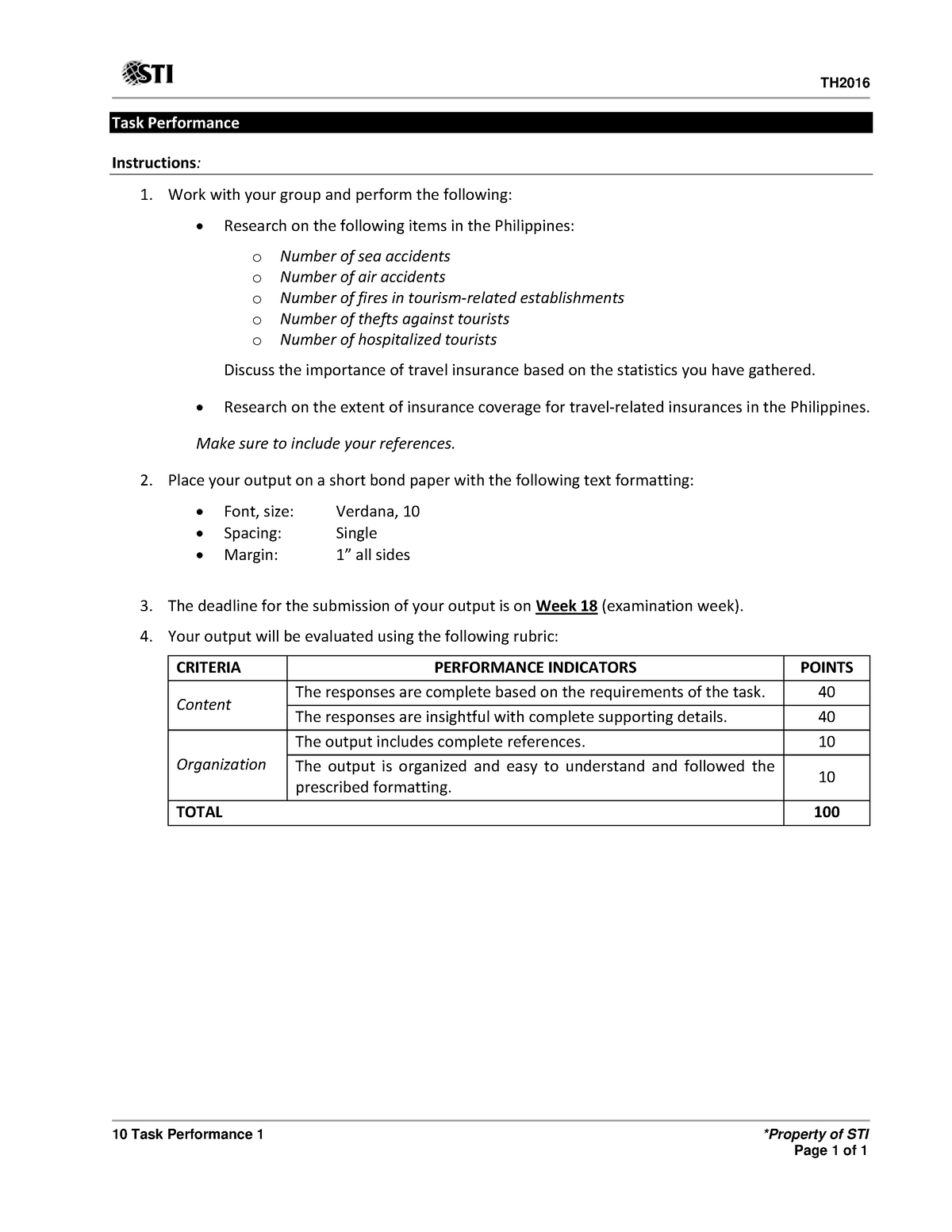 10-task-performance-1-th-10-task-performance-1-property-of-sti-page