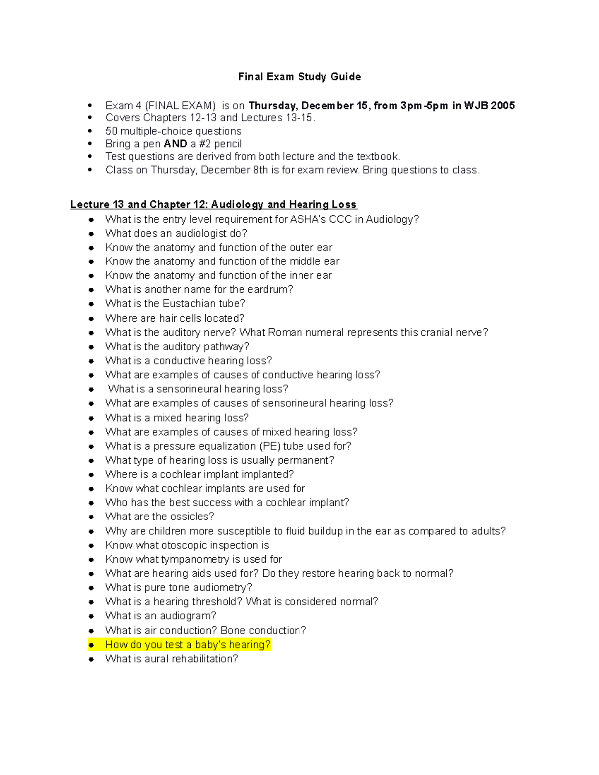 Final exam study guide - Summary Introduction to Communication Science ...