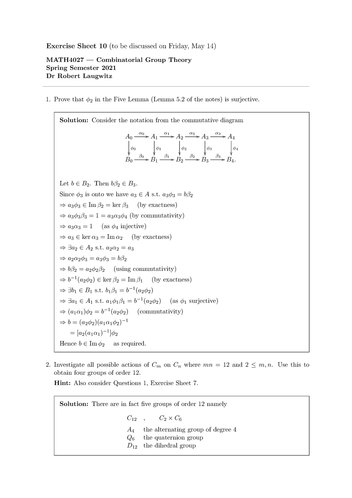 combinatorial-group-theory-exercise-sheet-10-solutions-studocu