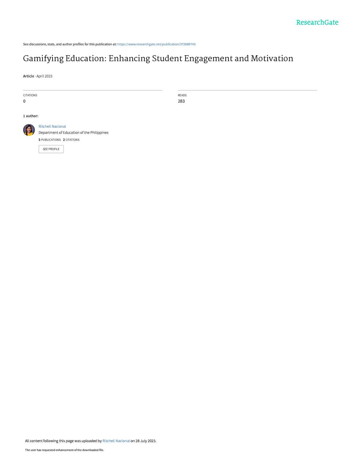 Gamifying Education Enhancing Student Engagementand Motivation - See ...