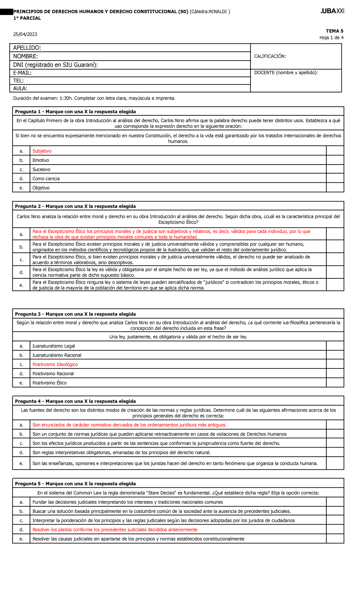 TEMA 5 - 1er Parcial - UBA XXI - 2023 - PRINCIPIOS DE DERECHOS HUMANOS ...