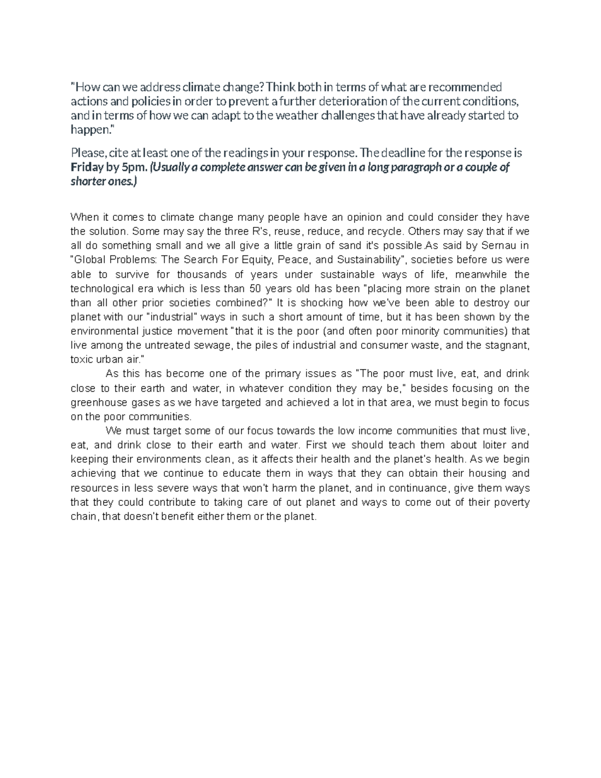 11 - Reflection assignment - 