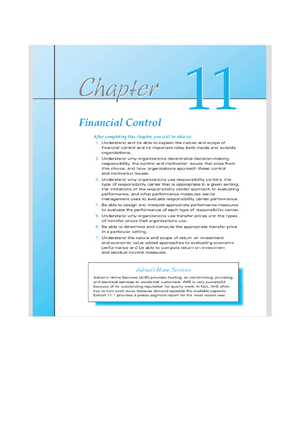 Chapter 4 notes - Resumé Management Accounting - Chapter 4 and service ...