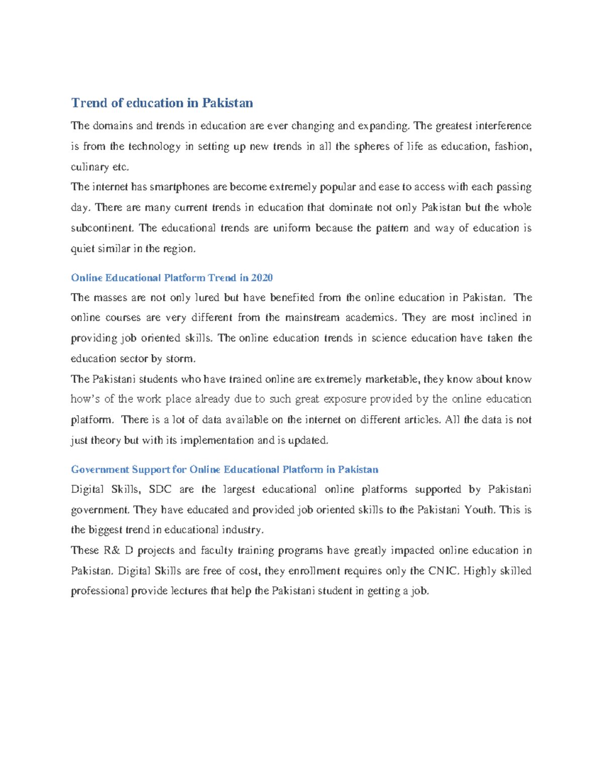 trends-and-issues-trend-of-education-in-pakistan-the-domains-and