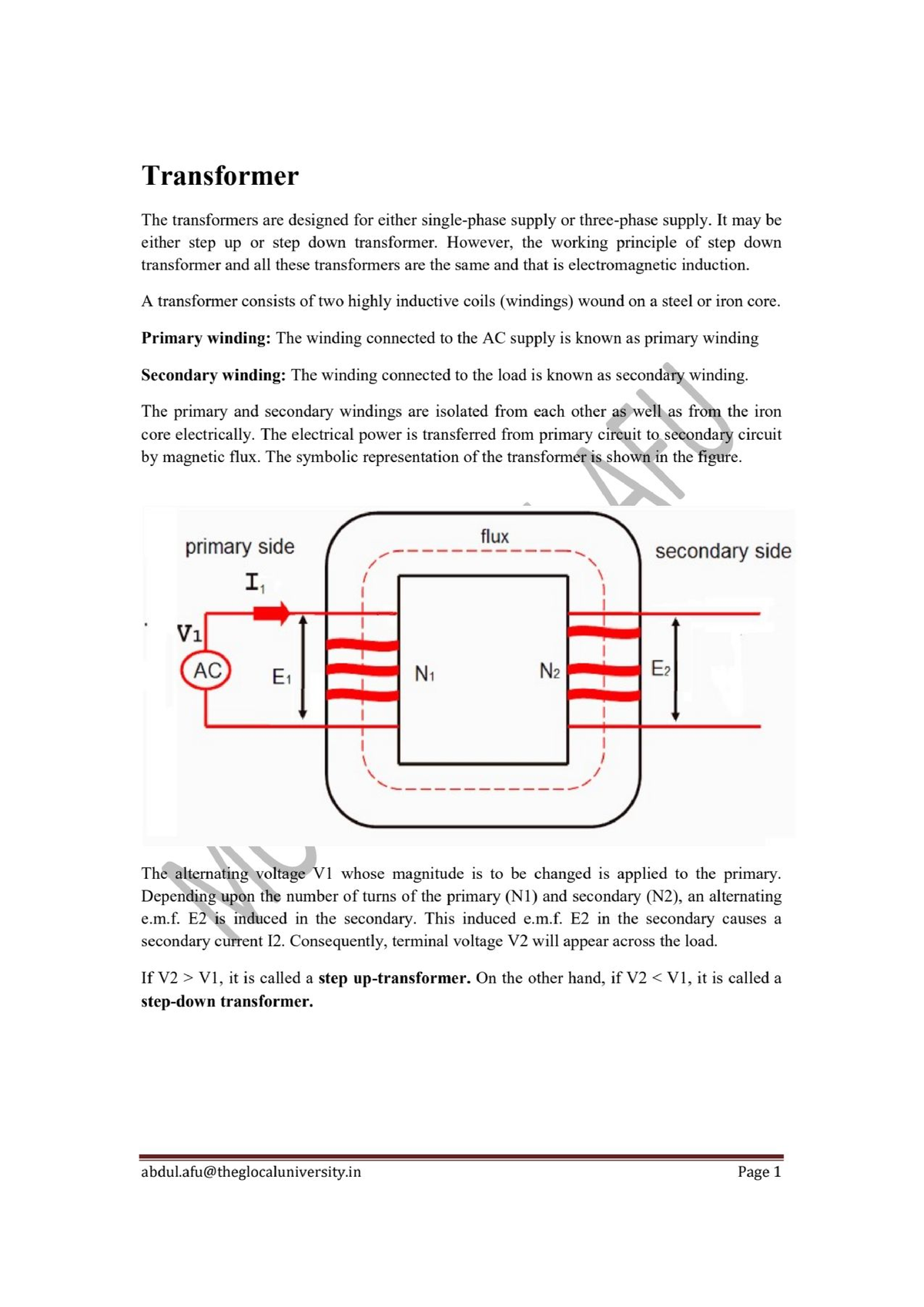 Three Phase Transformer Connection - DC Machines And Transformers - Studocu