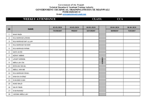 Admission Form - MS Office - Government of the Punjab Technical ...