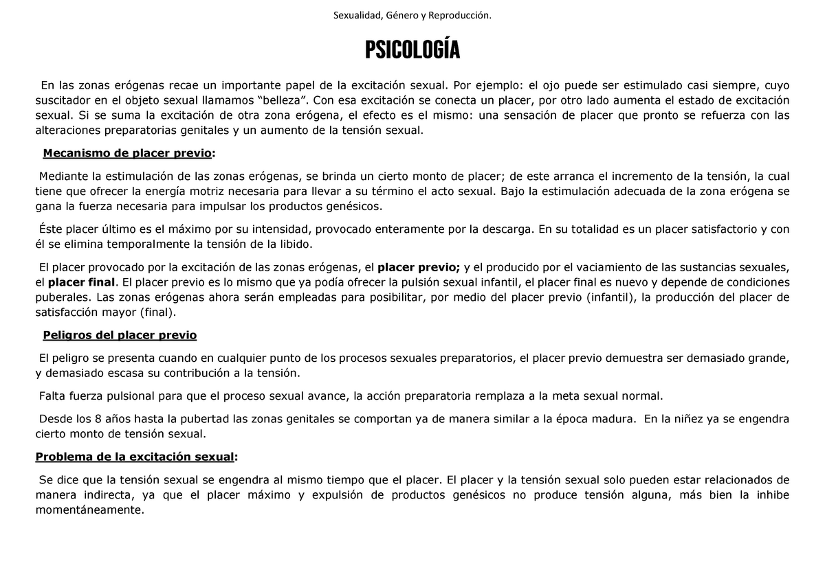 Psicología De La Sexualidad En Los Adolescentes Según Freud En Las Zonas Erógenas Recae Un 1031