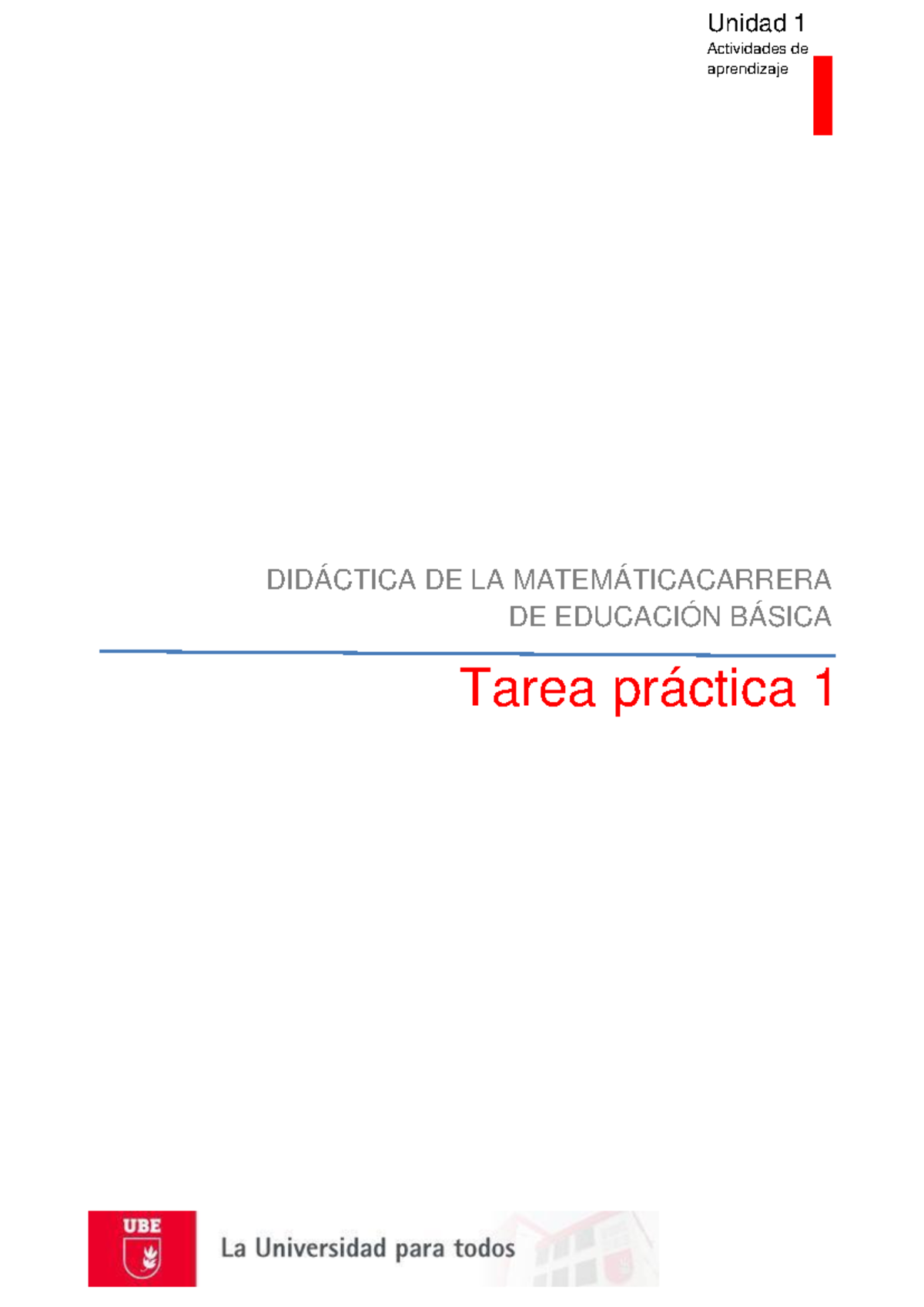 Tarea Práctica 1 my - Actividades de aprendizaje Tarea práctica 1 ...