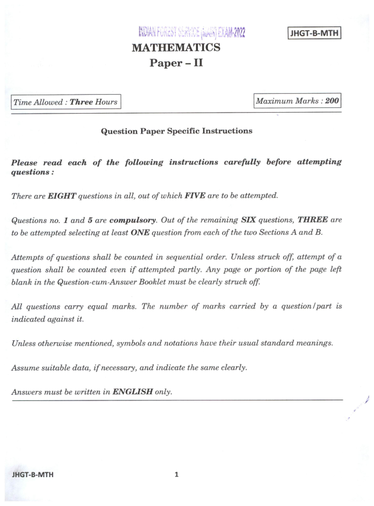 qp-ifsm-22-281122-mathematics-paper-ii-mathematics-i-studocu
