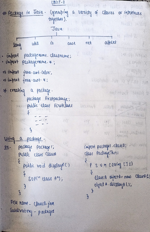 Java Servlets - bca notes for exam - Java Servlets Java Servlets: A ...