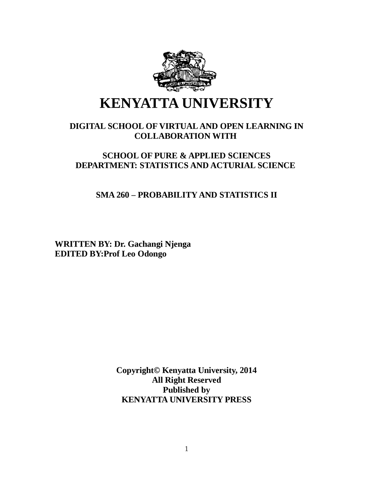 kenyatta university thesis and dissertation