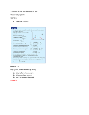 8.1 R4 - Simple mechanics practice questions - 4-EDEXCEL A Level Maths ...