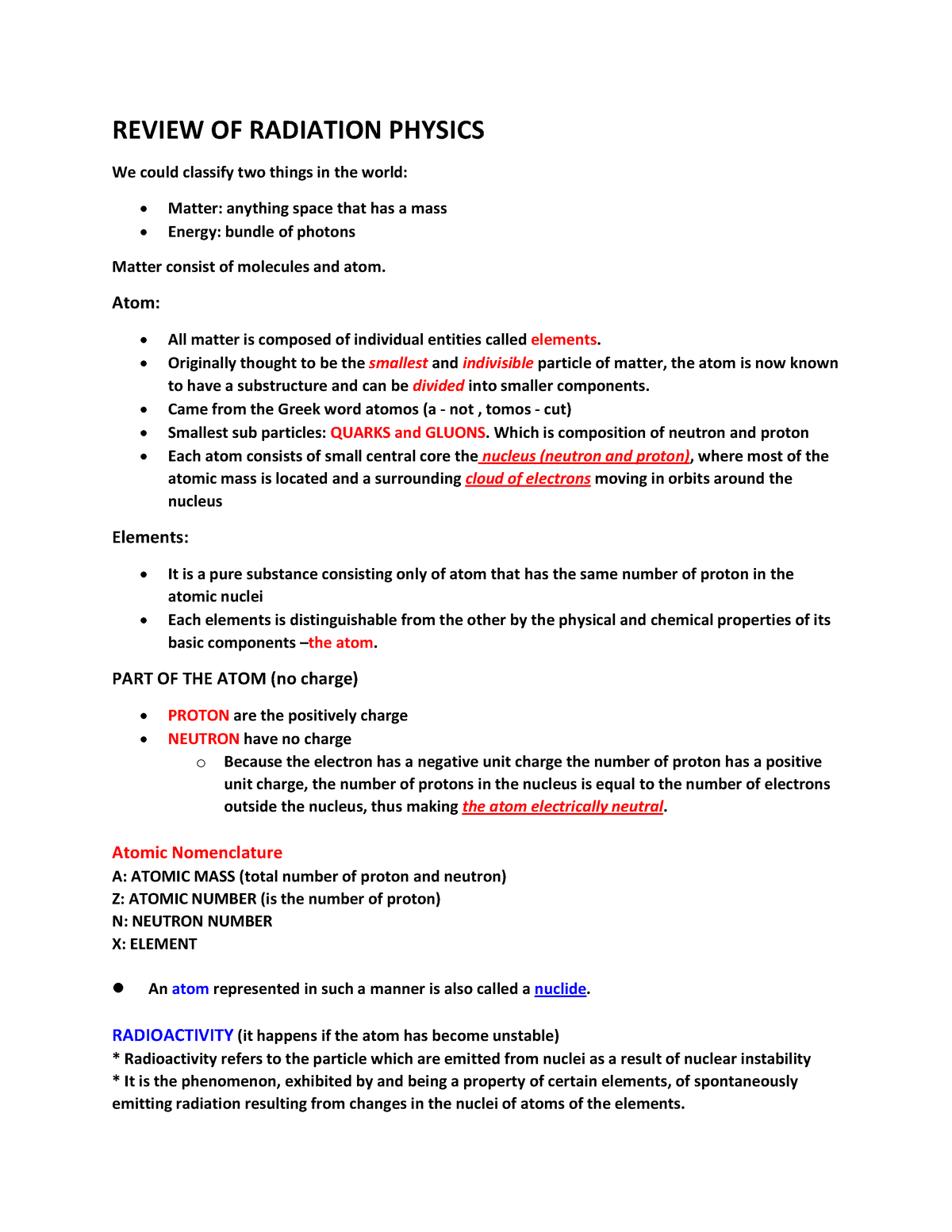 undergraduate physics thesis topics