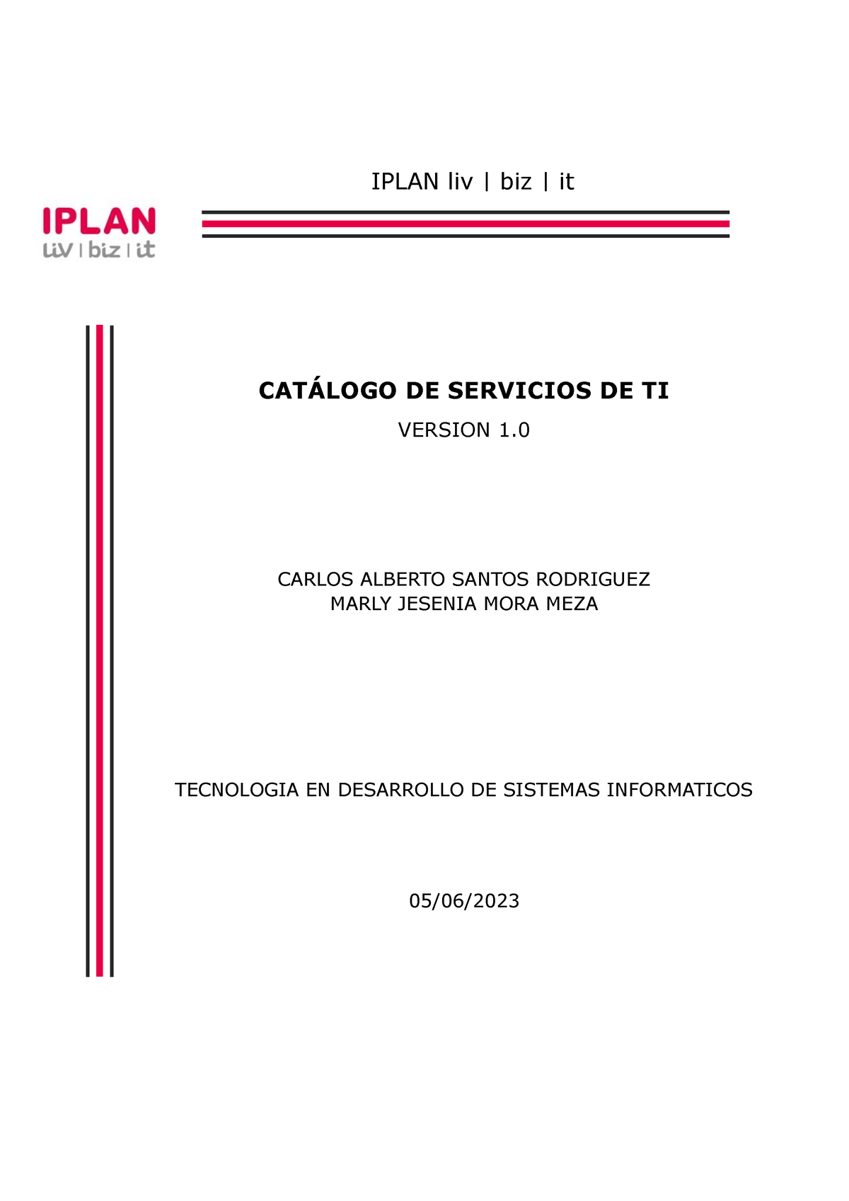 Catalogo DE Servicios Iplan - IPLAN liv | biz | it CATÁLOGO DE ...