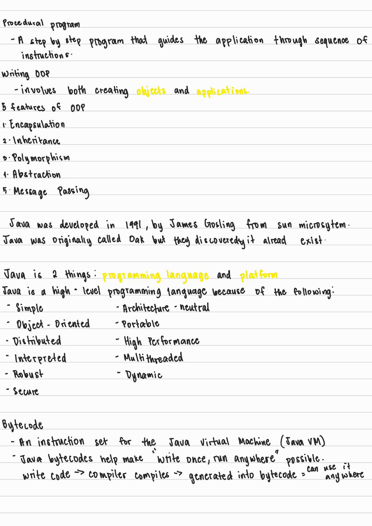 Lesson 1 230511 160328 - A Brief History Of Java Language And How It's ...