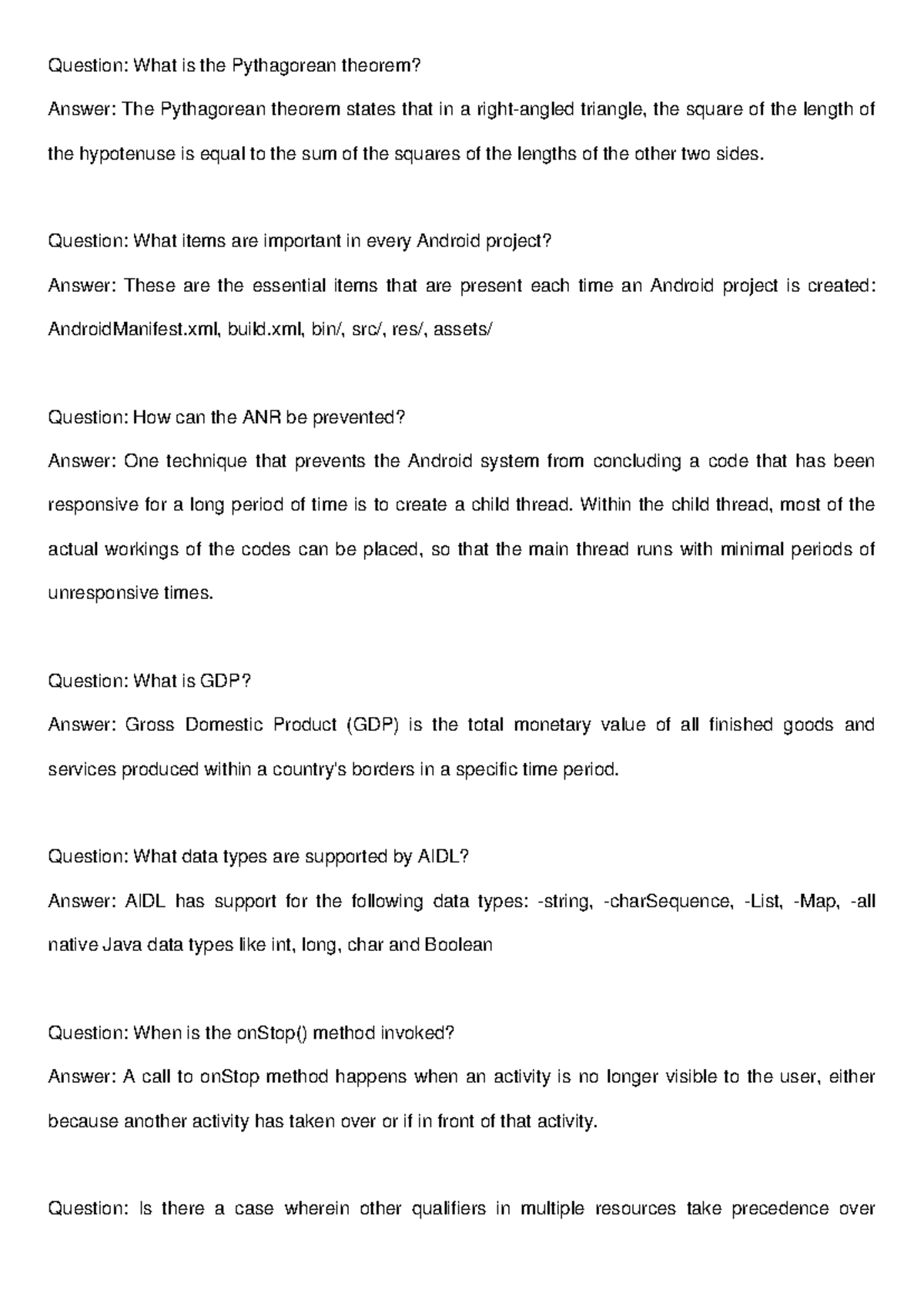 Garaged fulltrimmed pompholygous Question What is the Pythagorean