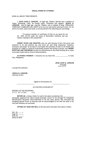 DEED OF Absolute SALE- Speedboat - DEED OF ABSOLUTE SALE KNOW ALL MEN ...