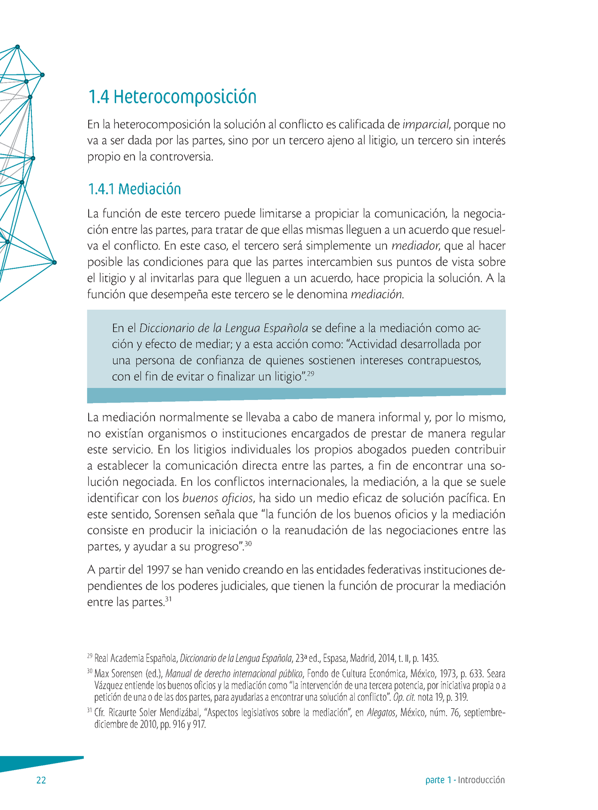 Lectura 1 - Tema De La Heterocomposición - 22 Parte 1 - Introducción 1 ...