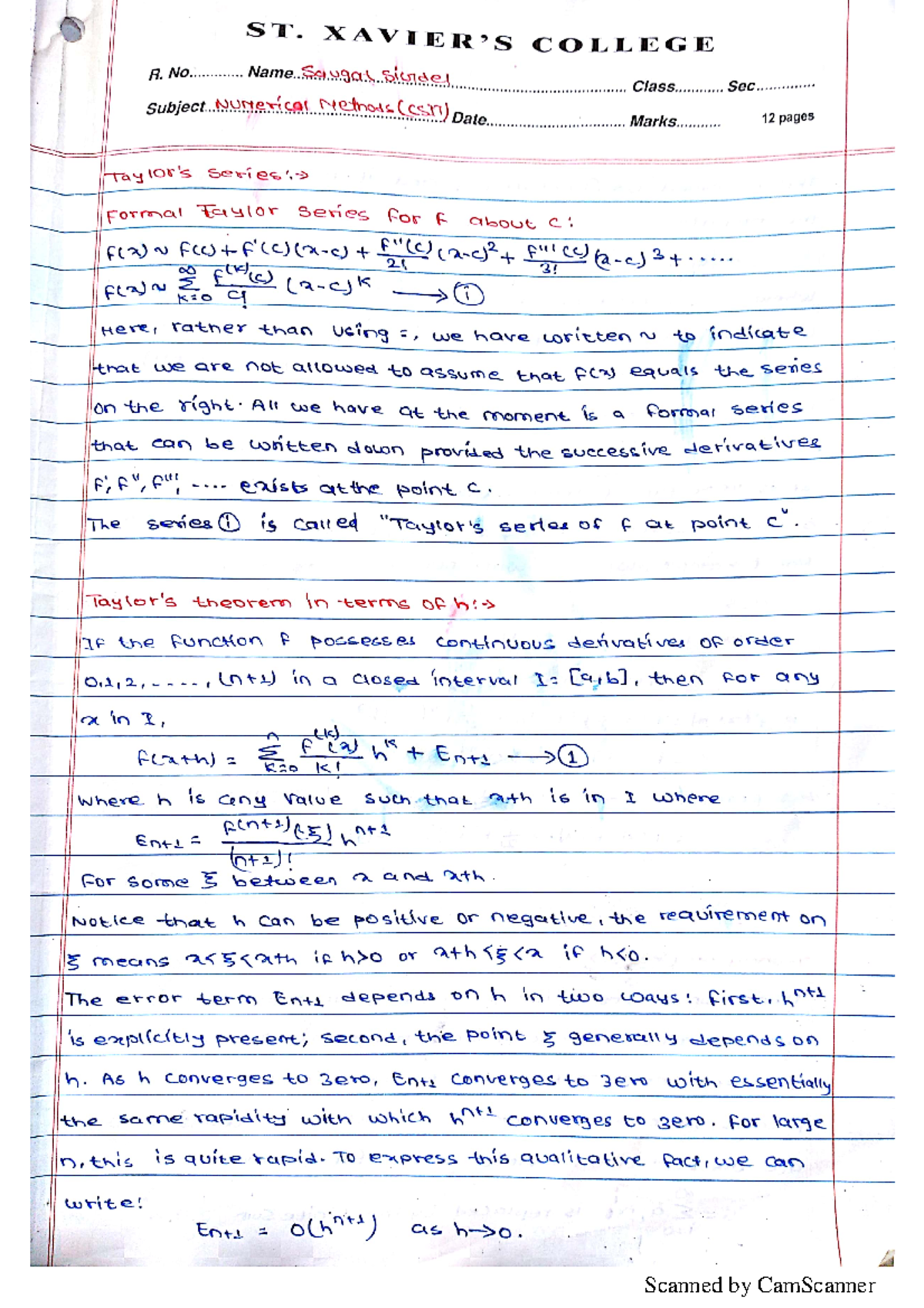 Numerical method - Studocu