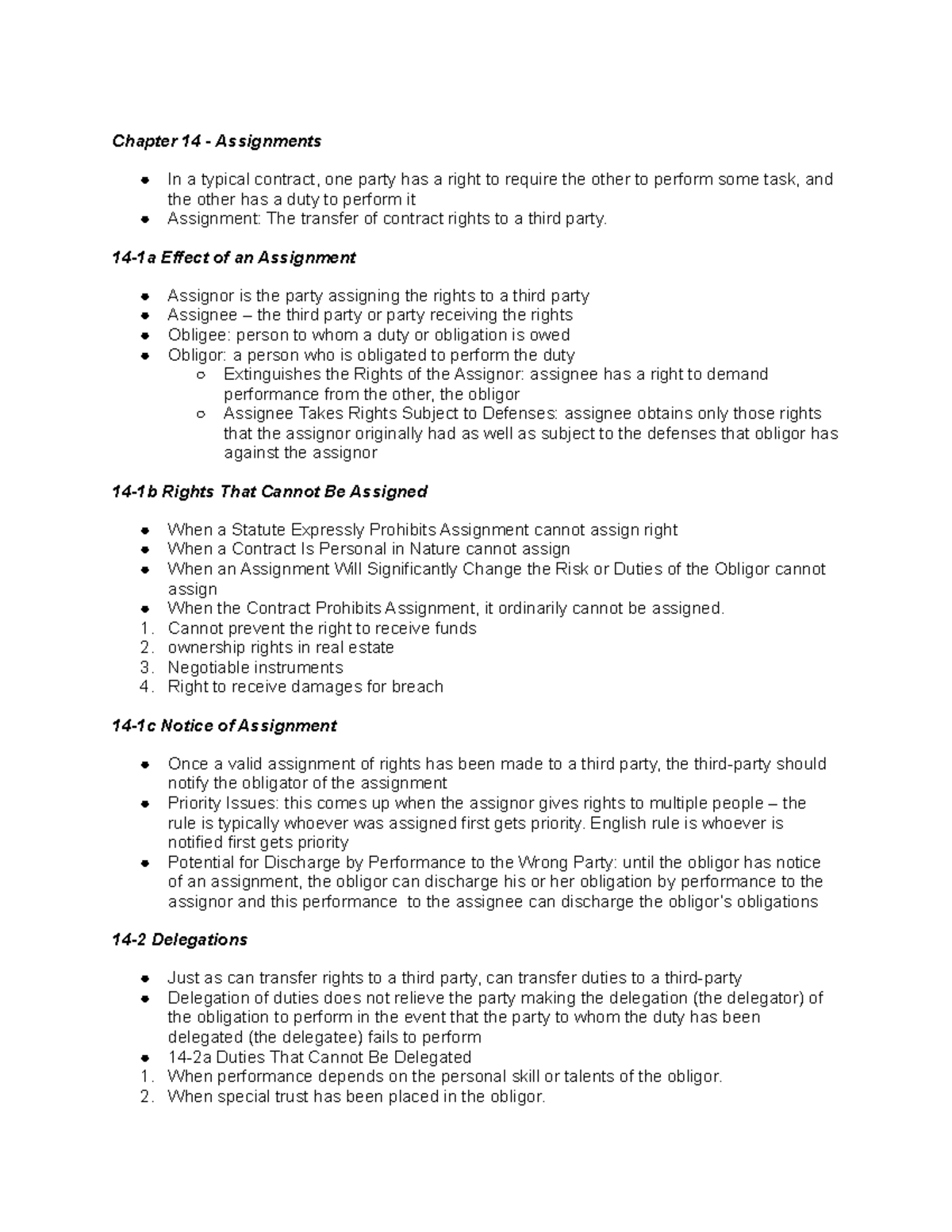 Chapter 14 - Assignments - Chapter 14 - Assignments In a typical ...