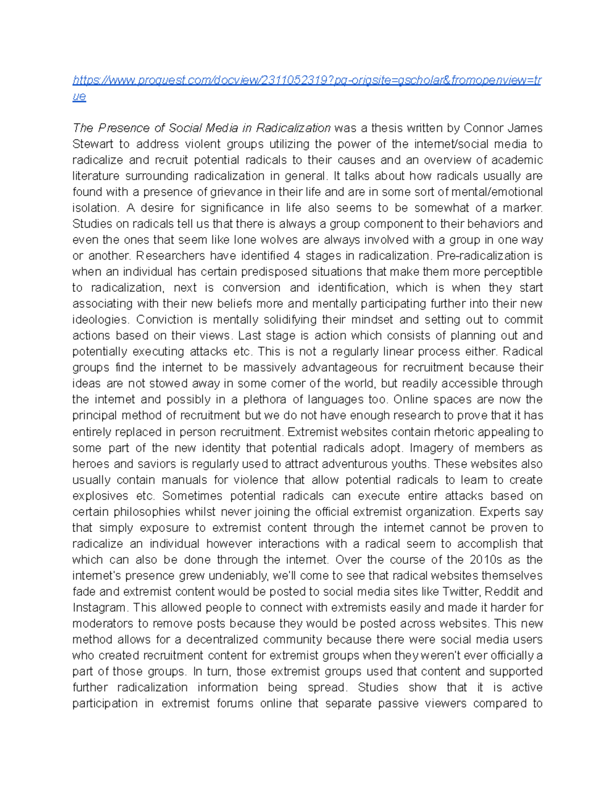 2 Article summary type stuff good for reading try bananas Studocu