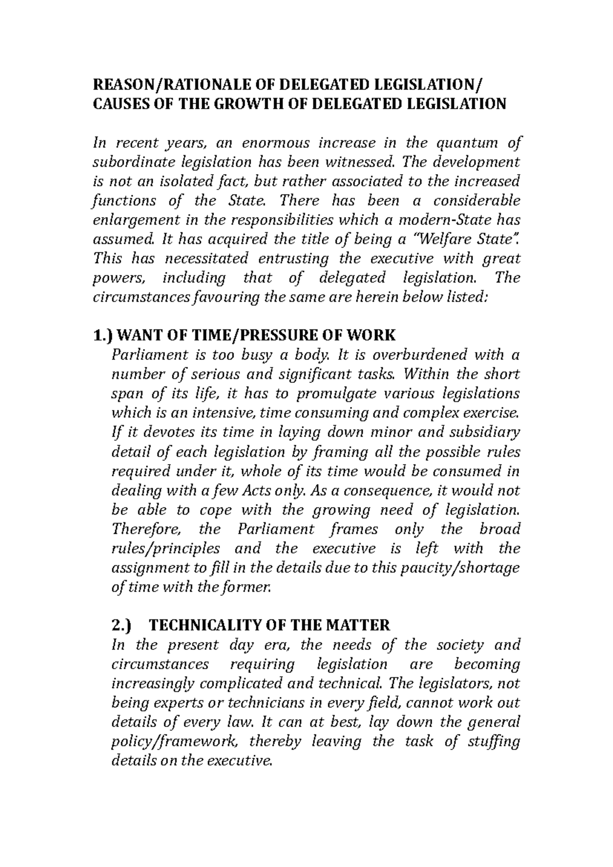 Viden io amity b a l l b sem 1 notes legal methods reasons for the ...