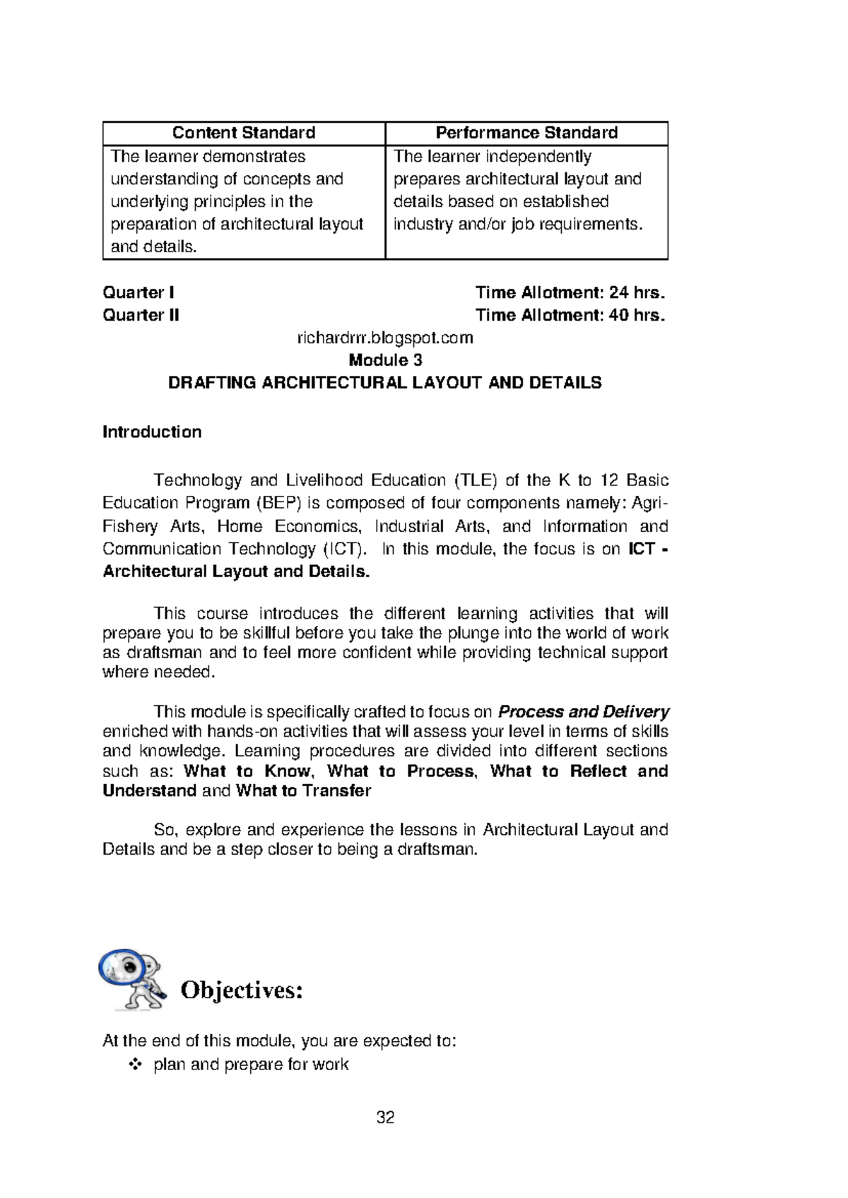 Tech Draft 9 LM Module 3 Architecural Layout & Details - Content ...