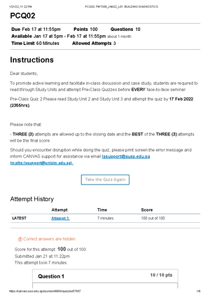 Jan2023 FMT309 TMA02 - FMT Building Diagnostics Tutor-Marked Assignment ...