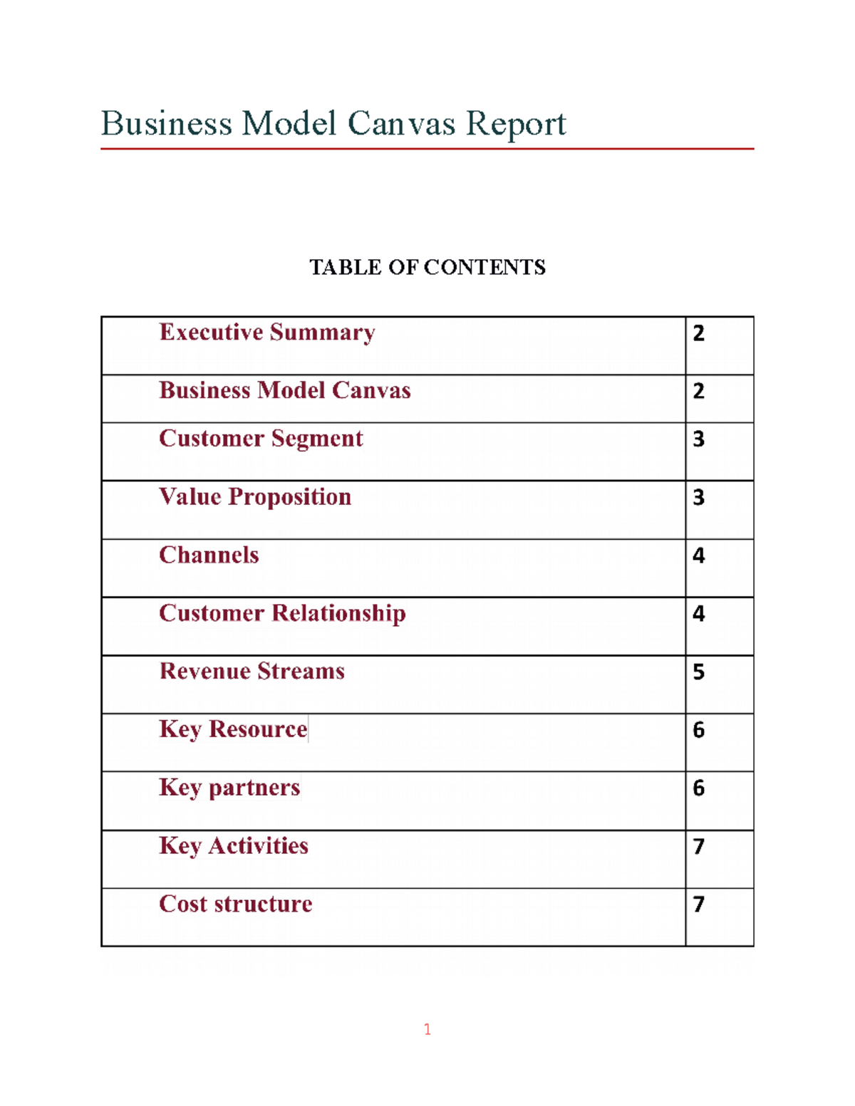 Business Model Canvas Report - The company will provide smart boxes ...