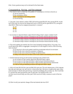 Cheat Sheetexam 2 - Hw Solutions - Econ 351 Cheat Sheet For Exams Notes ...