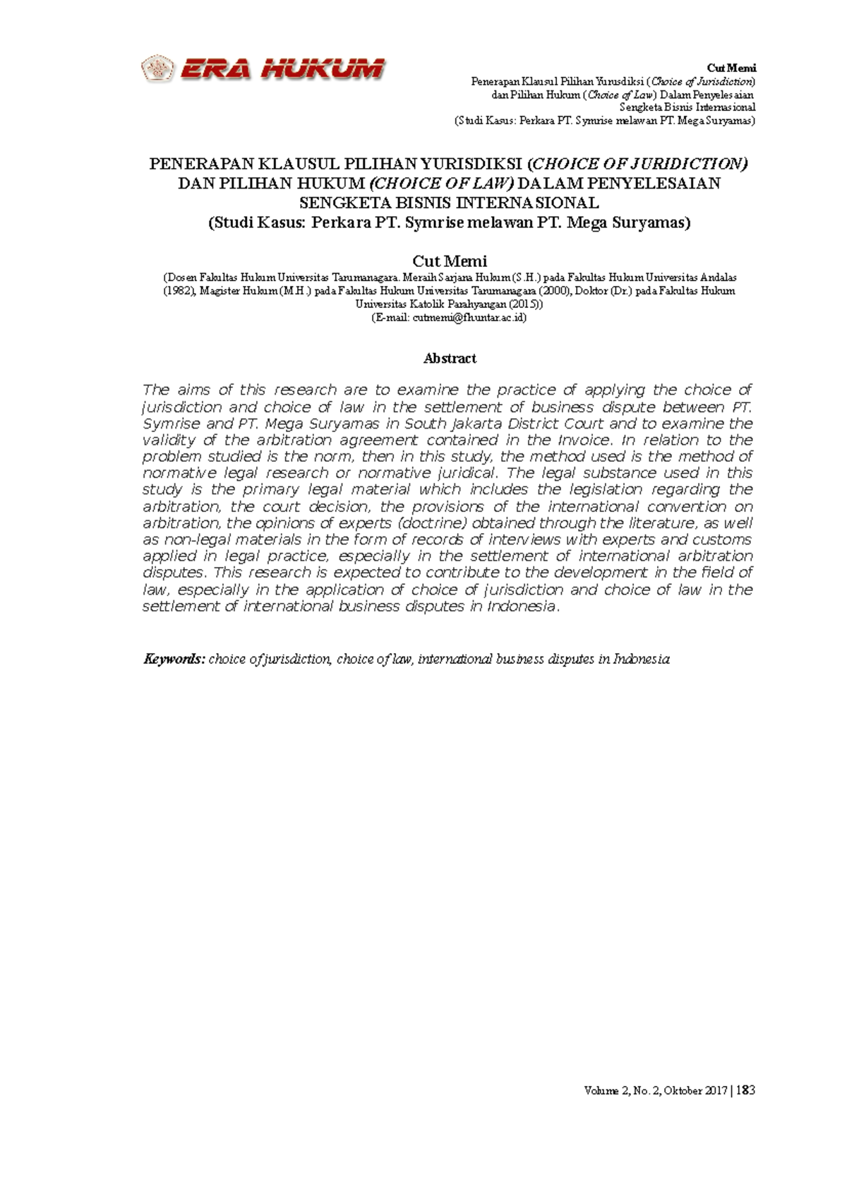 Jurnaladm,+Final+ +Jurnal+ +Cut+Memi+ - Studocu