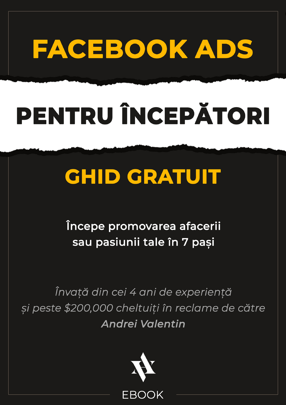 Facebook Ads Pentru Incepatori - Ghid Gratuit - Andrei Valentin ...