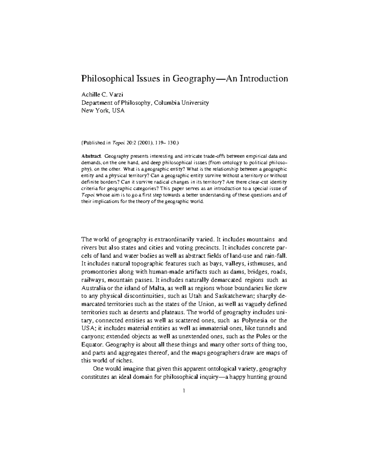 GEO Though - Lagos State University Open And Distance Learning And