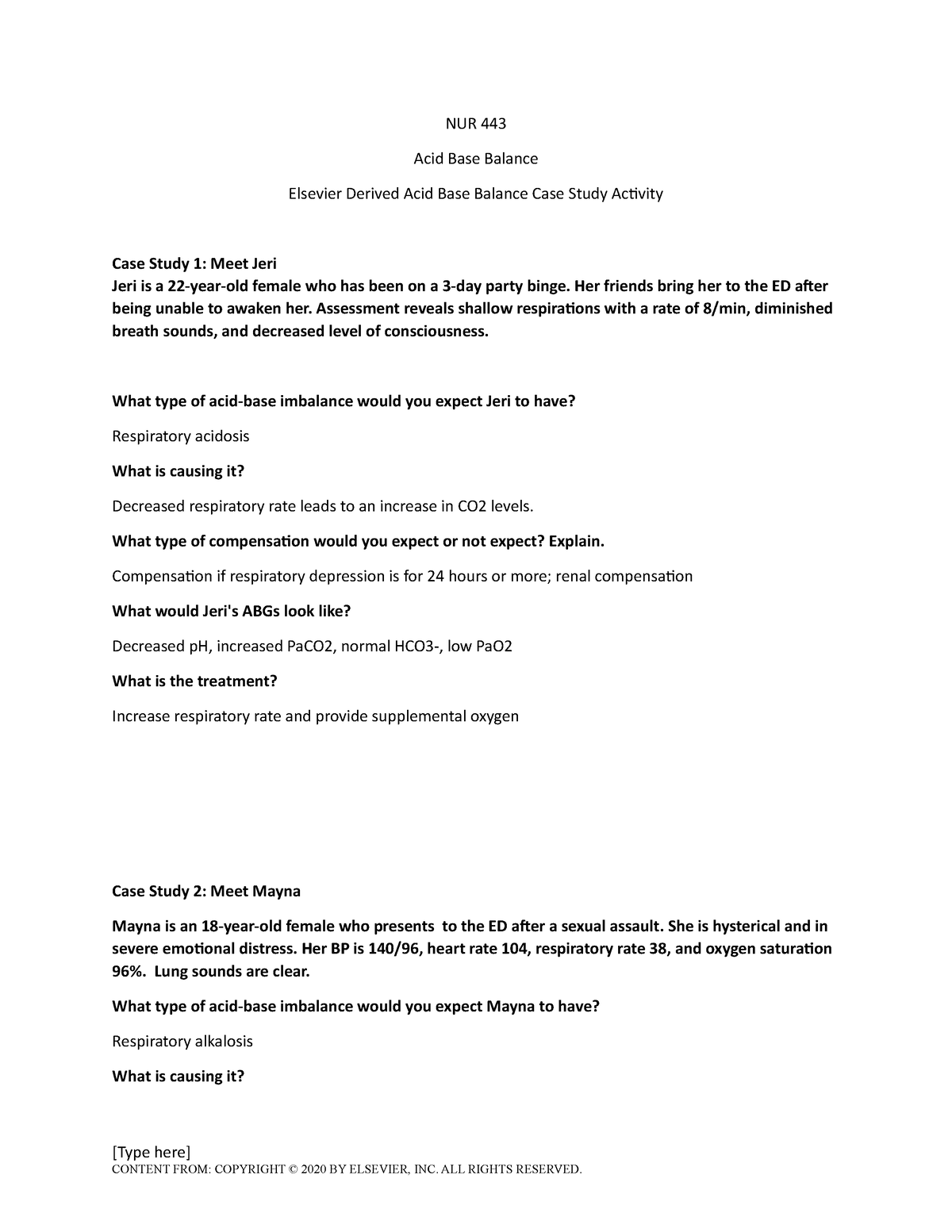 ati video case study acid base balance respiratory alkalosis