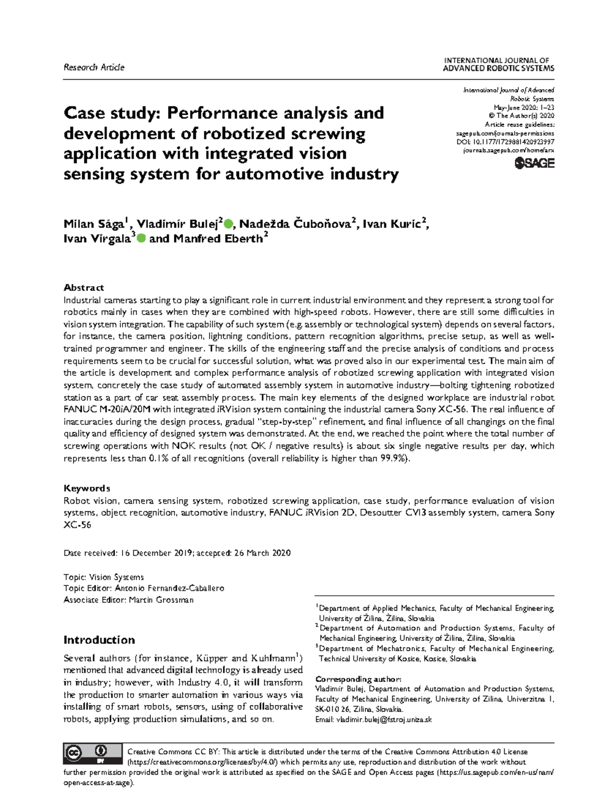 Case study Performance analysis and development of - Research Article ...